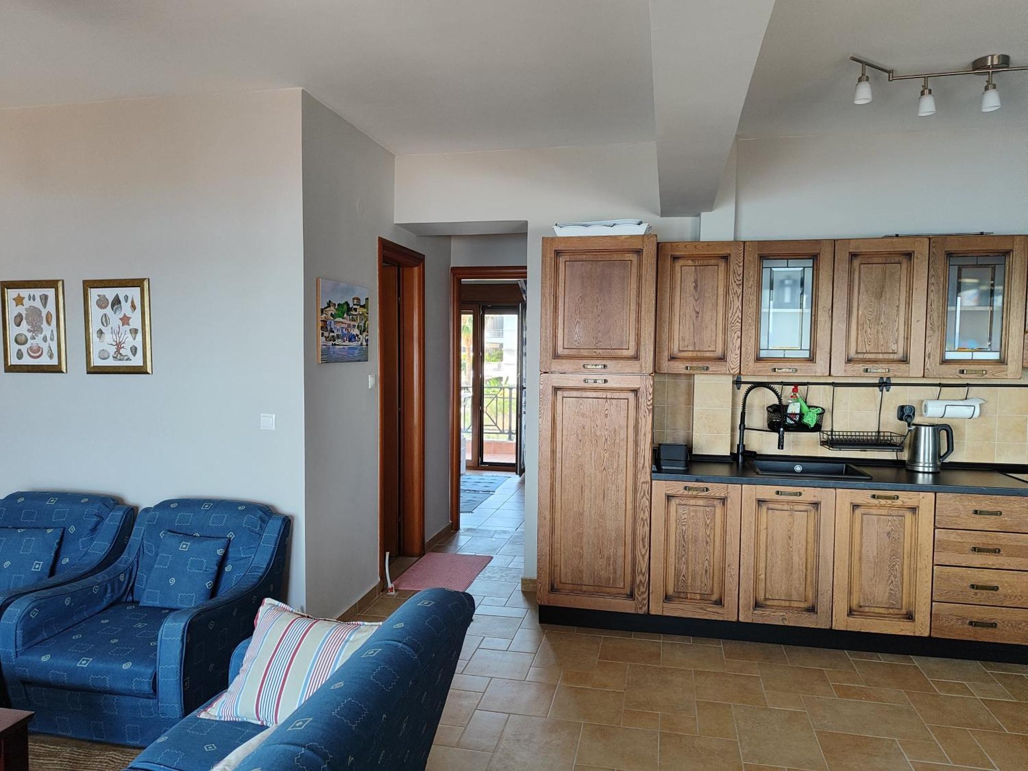 Navy Blue Apartman Néa Szkióni Kültér fotó