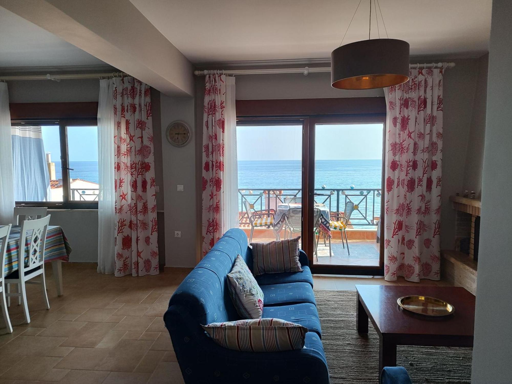 Navy Blue Apartman Néa Szkióni Kültér fotó