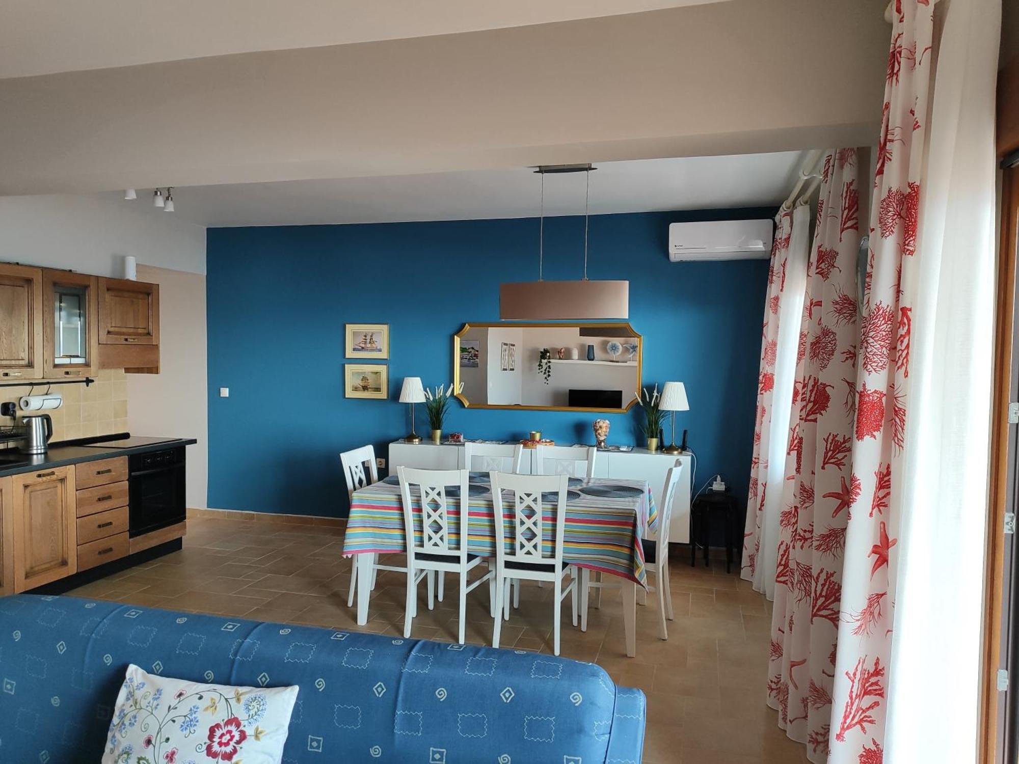 Navy Blue Apartman Néa Szkióni Kültér fotó