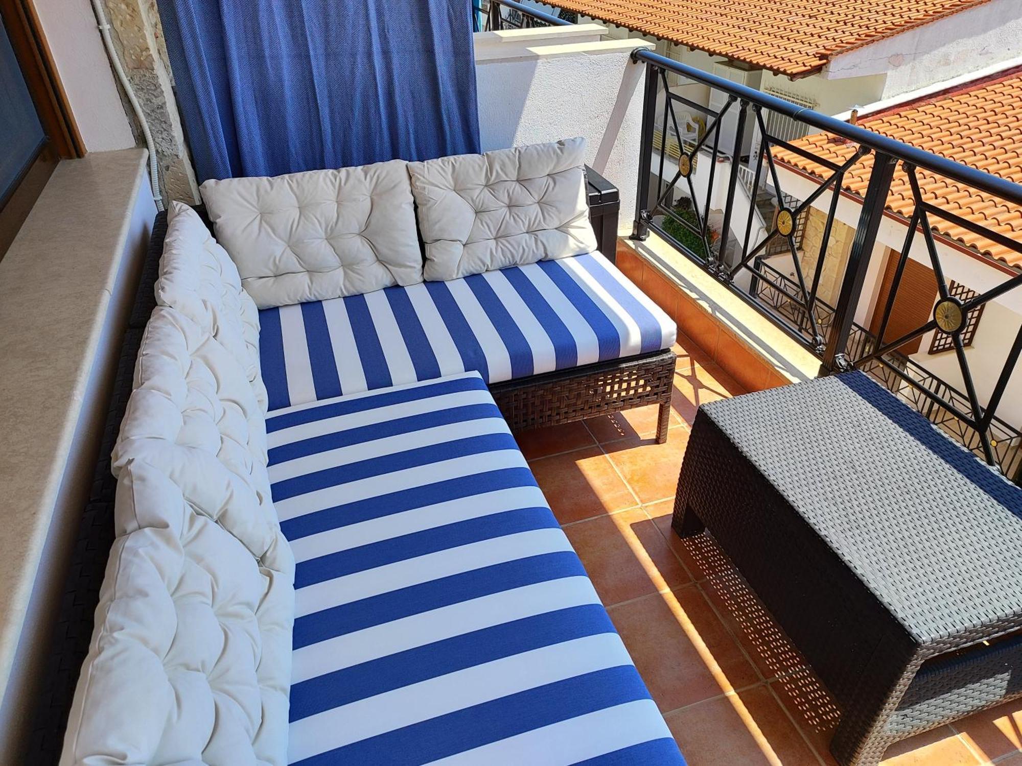 Navy Blue Apartman Néa Szkióni Kültér fotó